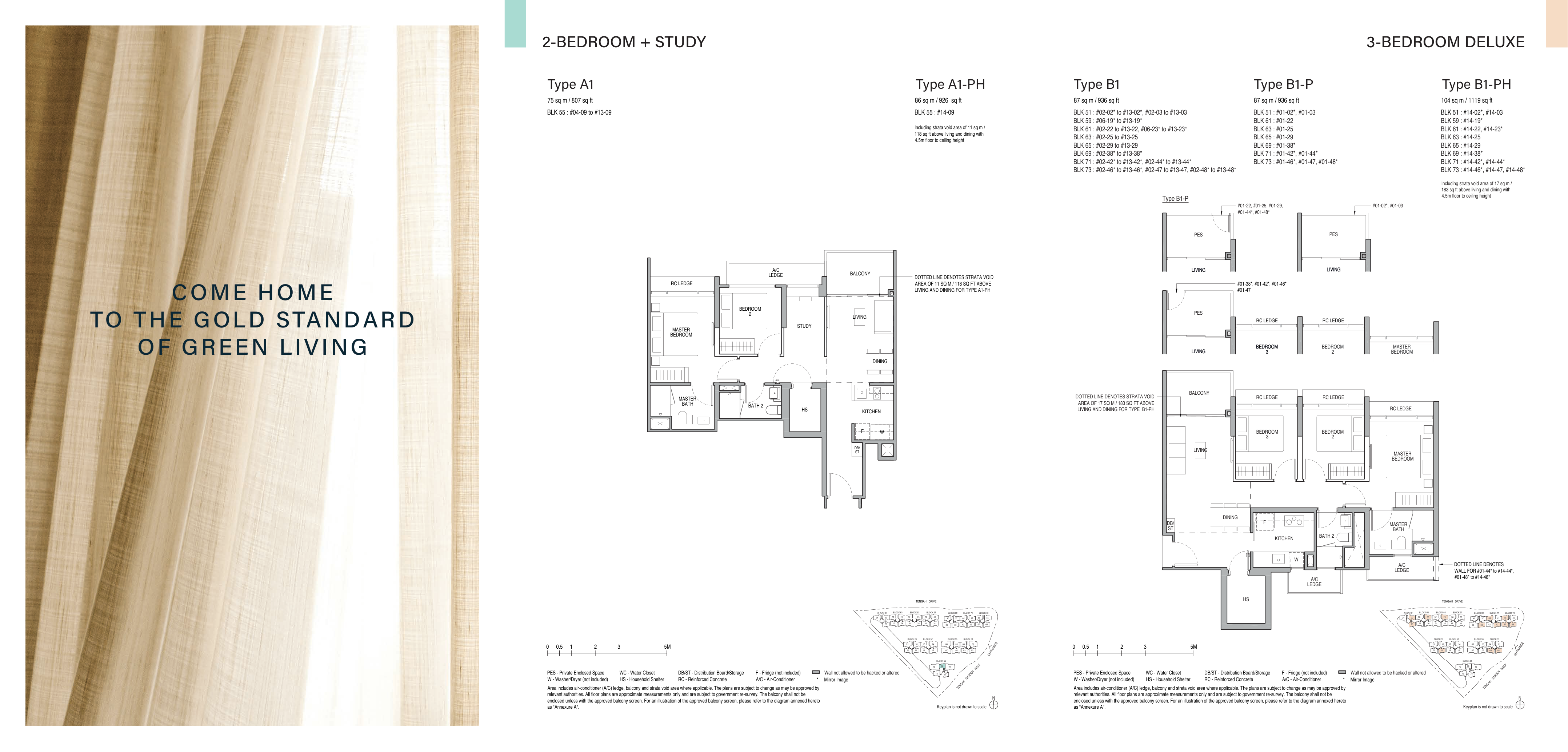 Copen Grand EC floor plan layout page 1 showing unit configuration at Tengah Garden Walk District D24