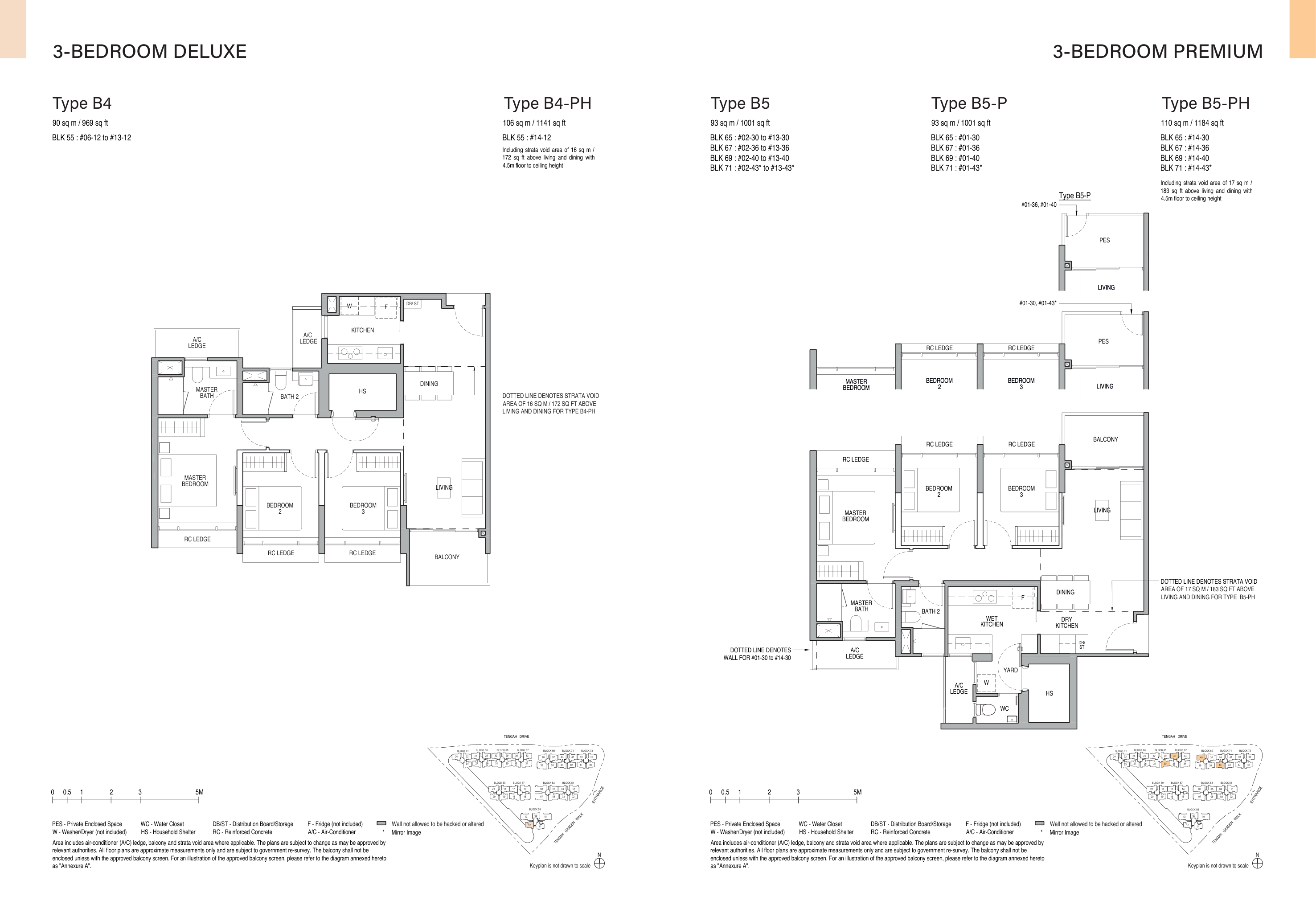 Copen Grand EC floor plan layout page 3 showing unit configuration at Tengah Garden Walk District D24