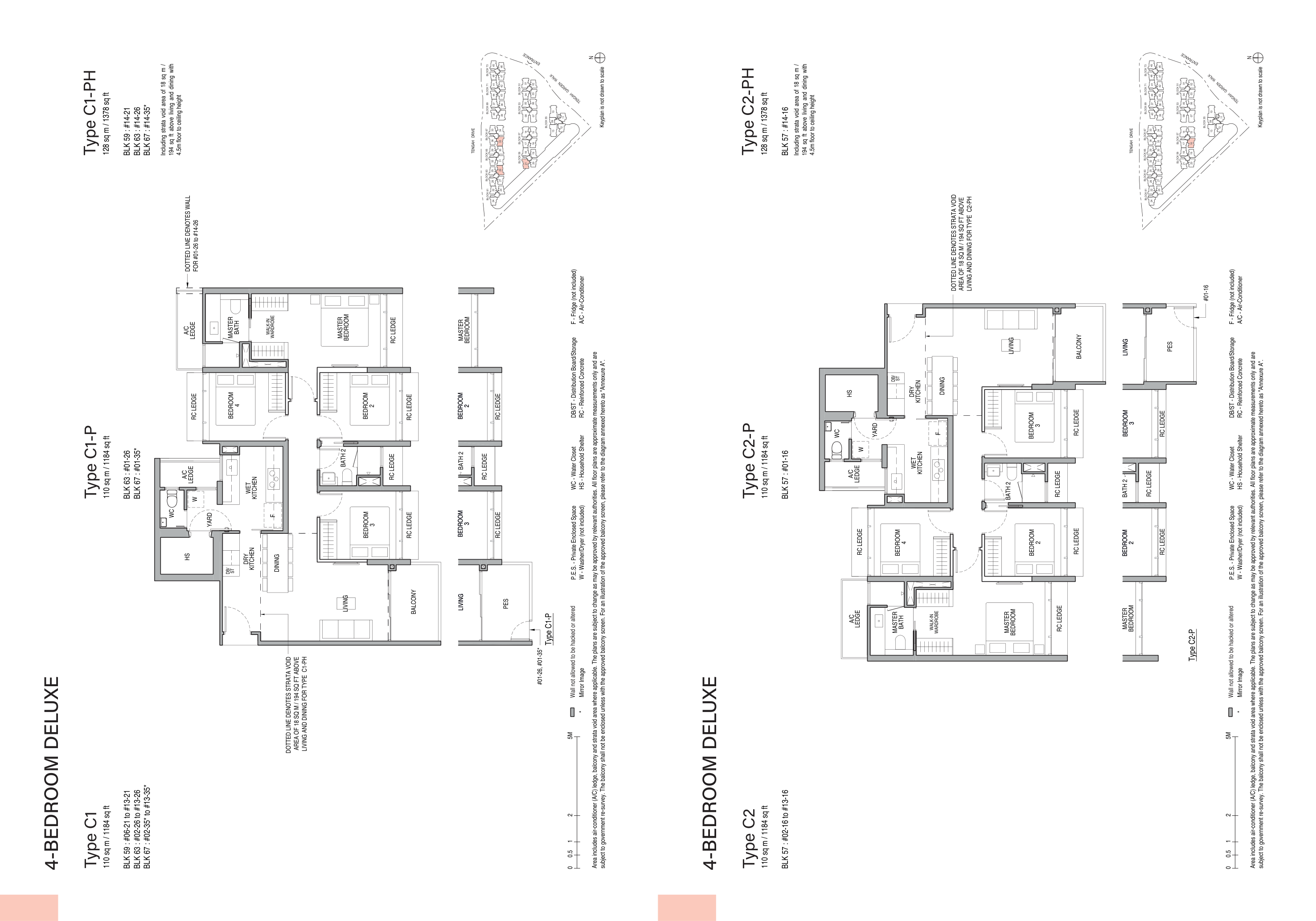 Copen Grand EC floor plan layout page 5 showing unit configuration at Tengah Garden Walk District D24