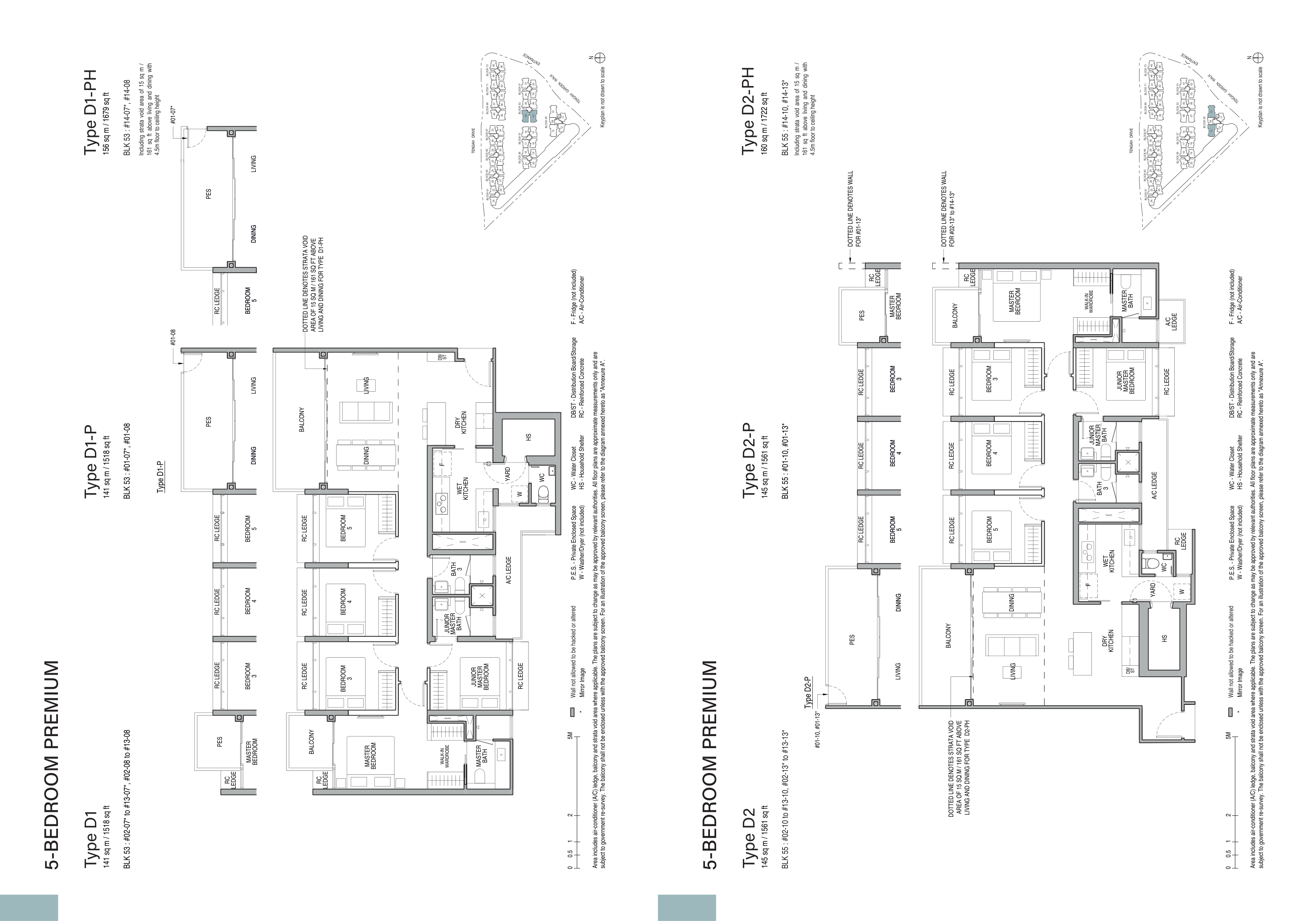 Copen Grand EC floor plan layout page 7 showing unit configuration at Tengah Garden Walk District D24
