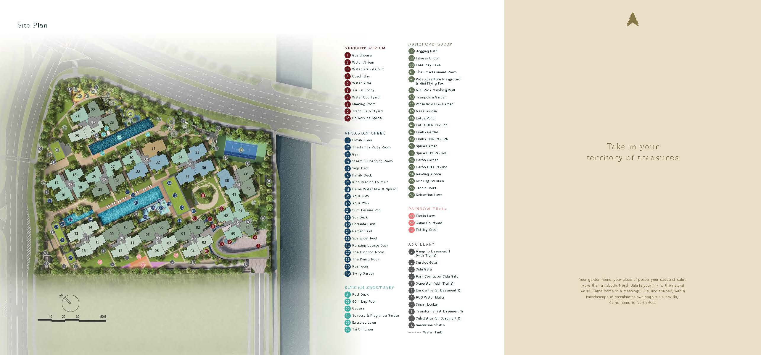 North Gaia EC Site Plan Layout Image